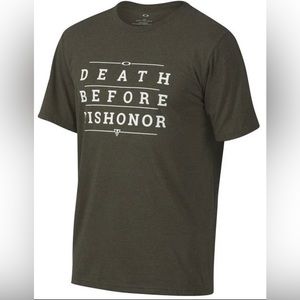 Death Before Dishonor Large Oakley Tee